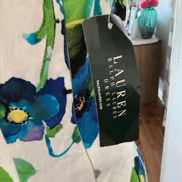 Ralph Lauren NWT Midi 86% cotton Sundress. Ptp 16” lenght 39” - Picture 7 of 7